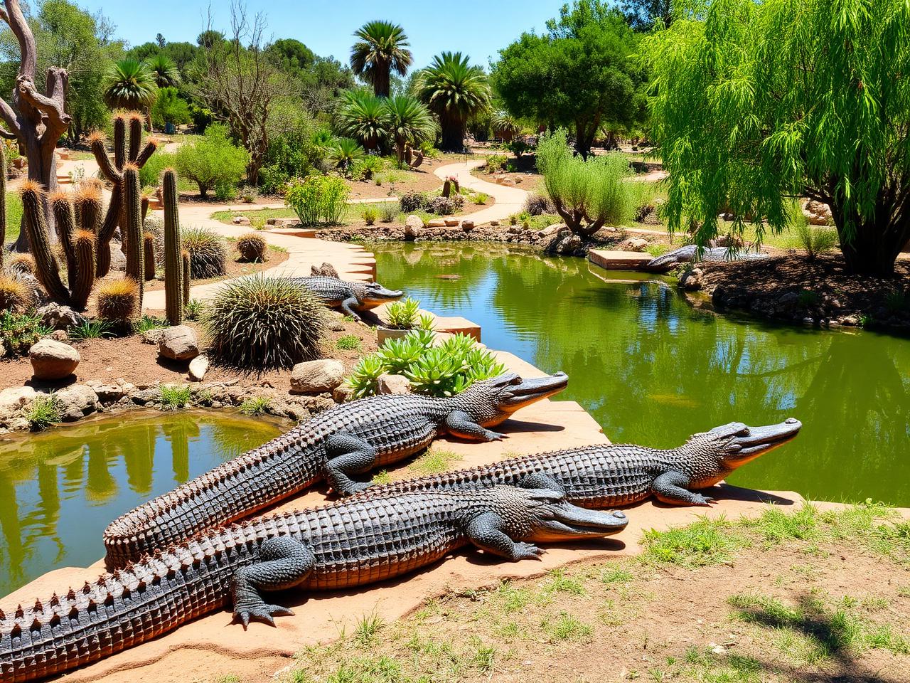 Crocoparc Agadir — site touristique près d’Agadir, région de Souss-Massa