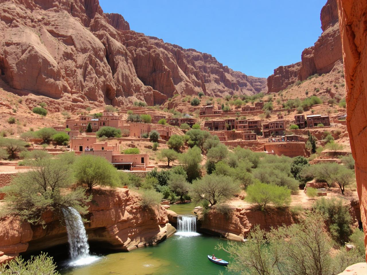 Immouzer des Ida Outanane — site touristique près d’Agadir, région de Souss-Massa