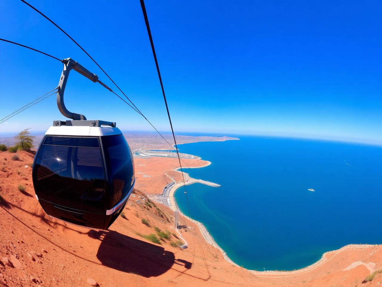 Téléphérique d’Agadir — site touristique près d’Agadir, région de Souss-Massa